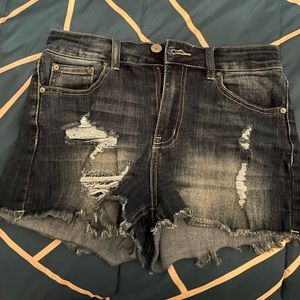 Indigo Rein - cutoff shorts - size 7